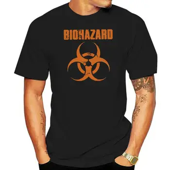 Biohazard 'לוגו' חולצה- חדש & מלאות חולצת טריקו